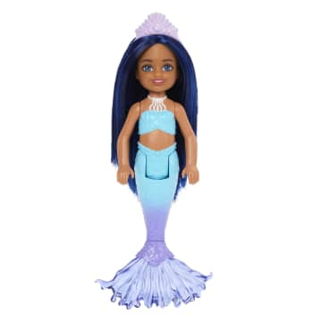 Mermaid Chelsea Barbie Doll With Blue Hair And Tail, Mermaid Toys