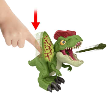 Jurassic World Dinossauro de Brinquedo Uncaged Dilophosaurus