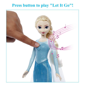 Disney Frozen Toys, Singing Elsa Doll - French Version - Image 3 of 6