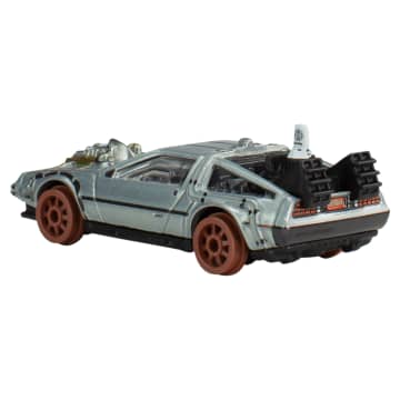 Hot Wheels Collector Veículo de Brinquedo BTTF Máquina do Tempo Versão 50´s