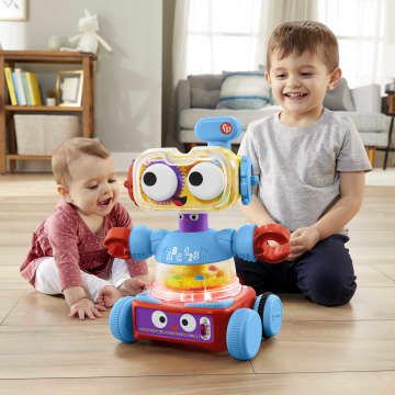 Fisher-Price Robot D’Apprentissage 4 en 1 Suprême Version Anglaise et Française