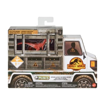 Jurassic World Dinosaurio de Juguete Carnotaurus Clash Mini Multipack