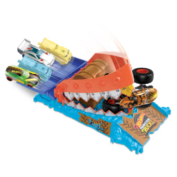 Hot Wheels-Monster Trucks Arena Smashers Défi du Croque-Trésor-Coffret - Image 4 of 5