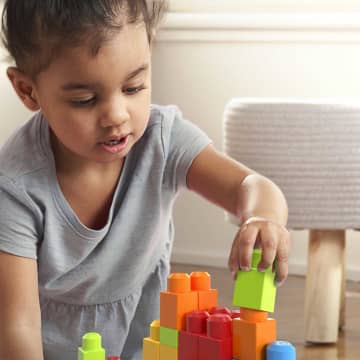 Mega Bloks Juguete de Construcción ¡Constrúyelo! Caja de 40 Bloques