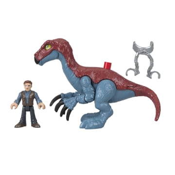 Imaginext Jurassic World therizinosaurus et Owen