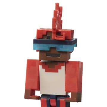 Minecraft Creator Series Figura de Acción Skin con cabello naranja 3.25"