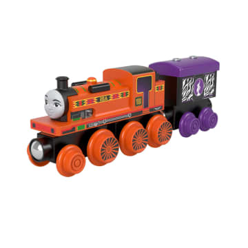 Fisher-Price Thomas & Friends Wooden Railway Nia Engine And Cargo Car - Image 5 of 6