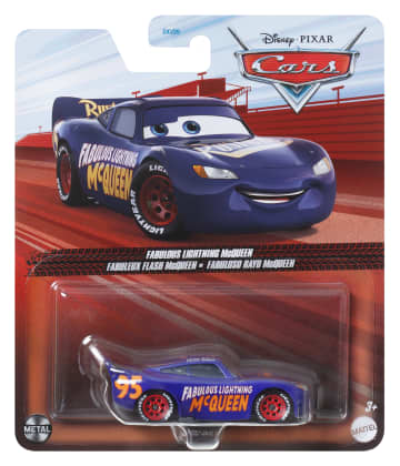 Carros da Disney e Pixar Diecast Veículo de Brinquedo O Fabuloso Relâmpago McQueen - Image 6 of 6