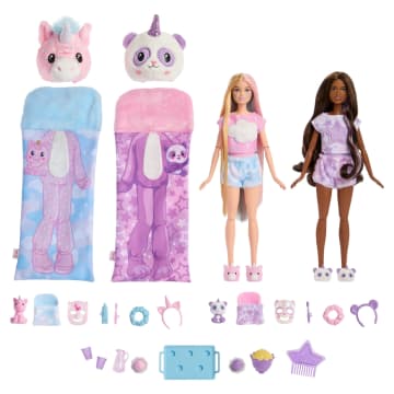 Barbie Cutie Reveal Conjunto de Brinquedo Festa do Pijama - Image 2 of 6