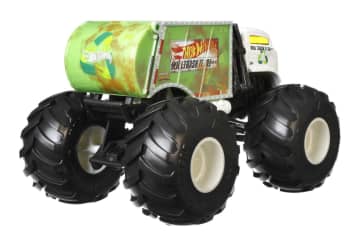 Hot Wheels Monster Trucks Veículo de Brinquedo 1:24 Will Trash It All