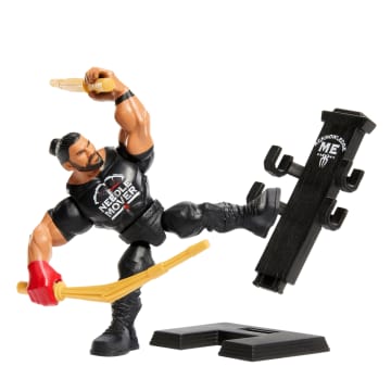 WWE Action Figure Knuckle Crunchers Roman Reigns With Battle Accessory - Image 6 of 6