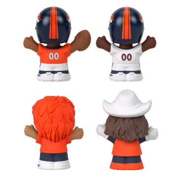 Little People Collector Denver Broncos Special Edition Set For Adults & NFL Fans, 4 Figures