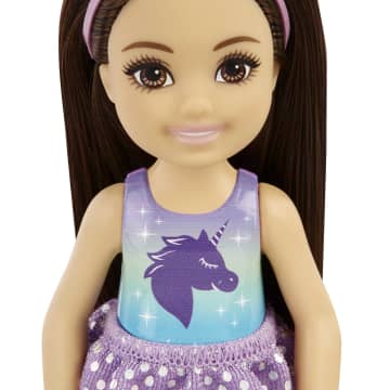 Barbie Muñeca Falda con Puntos Blancos