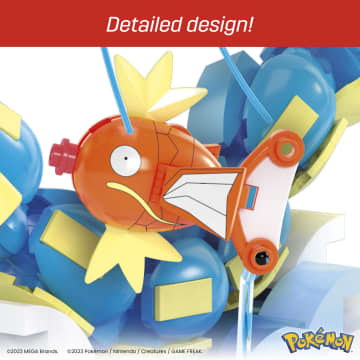 MEGA Pokémon Magikarp Building Toy Kit With 2 Action Figures (411 Pieces) For Kids