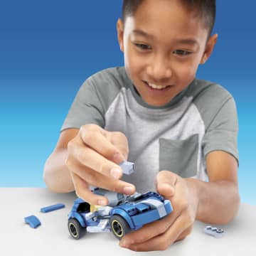 MEGA Hot Wheels Juguete de Construcción Carro Twinmill