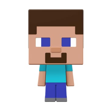 Minecraft Vanilla Figura de Acción Cabeza Mob Mini Steve