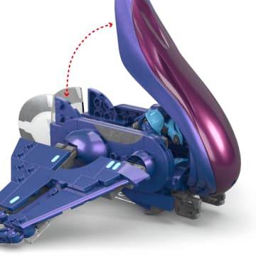 Mega  Halo  Coffret de Construction  Banshee Rebelle, 2Figurines - Imagen 4 de 6