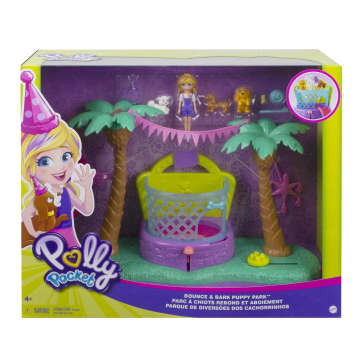 Polly Pocket Conjunto de Brinquedo Parque Temático de Bichinhos