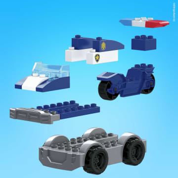 Mega Bloks Paw Patrol Jogo de Construção Carro de polícia de Chase