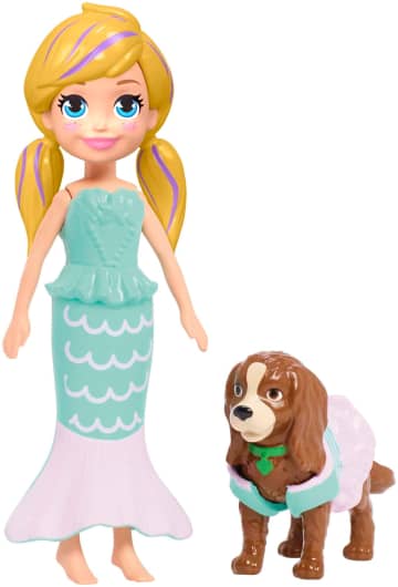 Polly Pocket Boneca Kit Cachorro Fantasias Combinadas