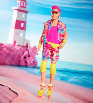 Barbie the Movie Collectible Ken Doll In Inline Skating Outfit