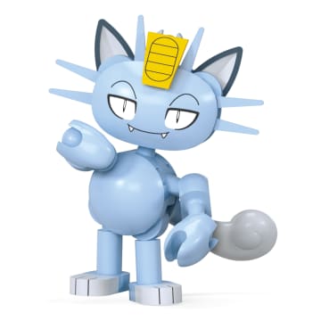 MEGA Pokémon Jogo de Construção Pokébola Alolan Meowth - Imagem 5 de 6