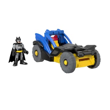 Imaginext DC Super Friends Vehículo de Juguete Carro Rally de Batman