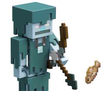 Minecraft Vanilla Figura de Acción Paquete de 2 Errante vs Polar 3.25"