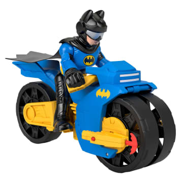 Imaginext DC Super Friends Figura de Acción Batimoto XL y Batman™