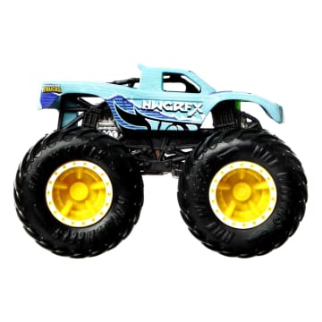 Hot Wheels Monster Trucks Vehículo de Juguete Color Shifter Race Ace Escala 1:64