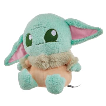 Star Wars Hug ‘n Nuzzle Grogu Plush Figure With Sound, 10-Inch Soft Collectible Toy