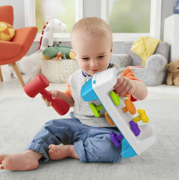 Établi Recto-Verso de Fisher-Price, Jouets à 2 Côtés Pour Bébés et Tout-Petits - Imagen 3 de 5
