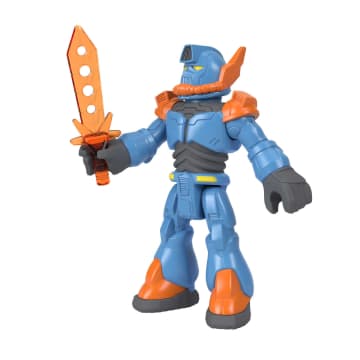 Imaginext Mundo Aventura Figura de Acción XL Robot Alpha
