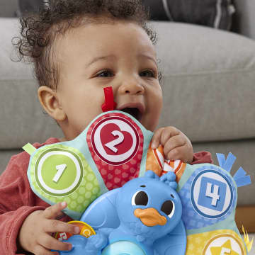 Fisher-Price Linkimals Juguete para Bebés Pavo Real Plumas Coloridas - Image 4 of 7