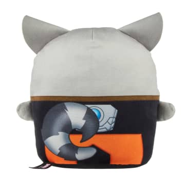 Marvel Cuutopia Plush Rocket, 10-In Soft Rounded Pillow Doll, Collectible Superhero Stuffed Animal - Imagem 4 de 5