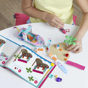 MEGA Barbie Juguete de Construcción Color Reveal Exploración con Delfines