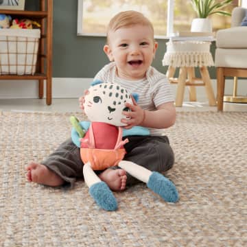 Fisher-Price Planet Friends Uncia, Mon Léopard des Neiges, Sensoriel