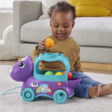 Fisher-Price Tricératops à Boules Rebondissantes - Version Anglaise et Française