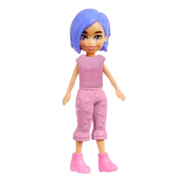 Polly Pocket Conjunto de Brinquedo Armário de Modas Giratório Gato