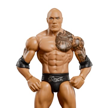 Wwe  Figurine Articulée  15,24Cm (6Po)  The Rock, de Collection - Imagen 5 de 6