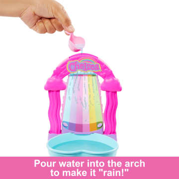 Barbie  Chelsea  Coffret de Jeu  Glissade D’Eau Arc-en-Ciel - Imagem 2 de 6
