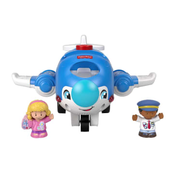 Fisher-Price Little People L’Avion de L’Amitié Version Anglaise et Française