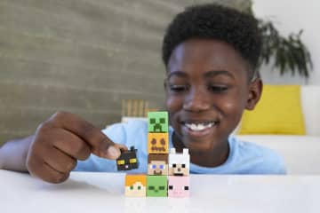 Minecraft Vanilla Figura de Acción Cabeza Mob Mini Zombie