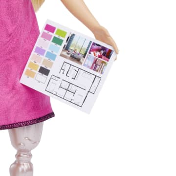 Barbie Profesiones Muñeca Diseñadora de Interiores