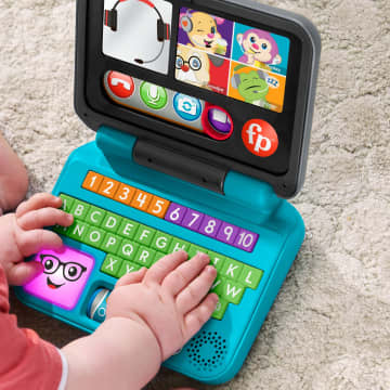 Fisher-Price Ríe y Aprende Juguete para Bebés Mi Primer Laptop De Aprendizaje