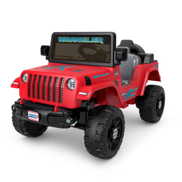 Fisher-Price Power Wheels Vehículo Montable Jeep® Wrangler 6V Rojo