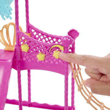 Barbie-Skipper Premiers Jobs Coffret Parc Aquatique, Avec Toboggan