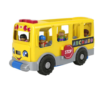 Fisher-Price Little People Gros Autobus Scolaire Jaune Version Anglaise et Française