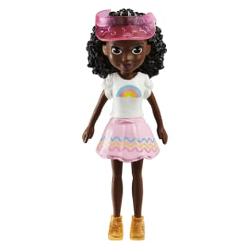 Polly Pocket Conjunto de Brinquedo Pacote de modas Arco-íris Color Pop