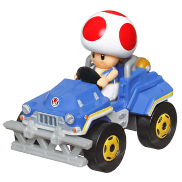 Hot Wheels Mario Kart Veículo de Brinquedo Filme Toad
